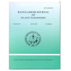Bangladesh Journal of Plant Taxonomy cover